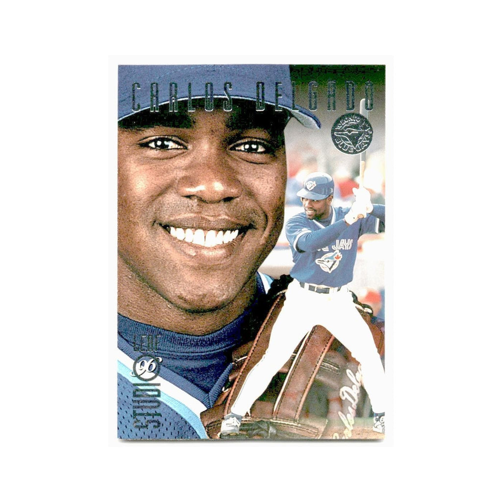 Carlos Delgado 1996 Leaf Studio #57 Toronto Blue Jays Baseball Card NM