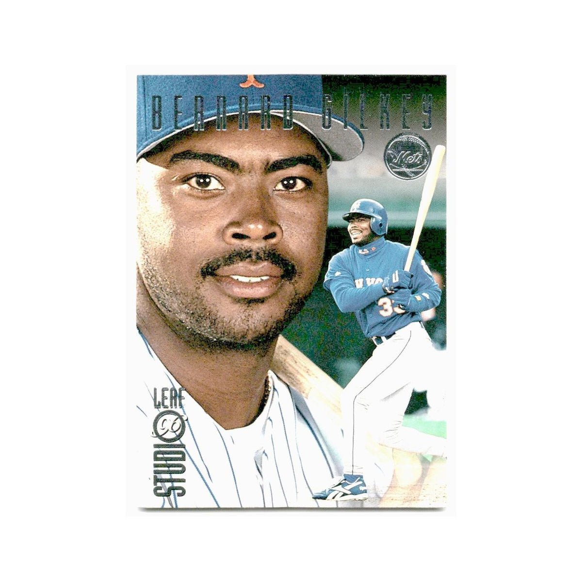 Bernard Giley 1996 Leaf Studio #19 New York Mets Baseball Card NM