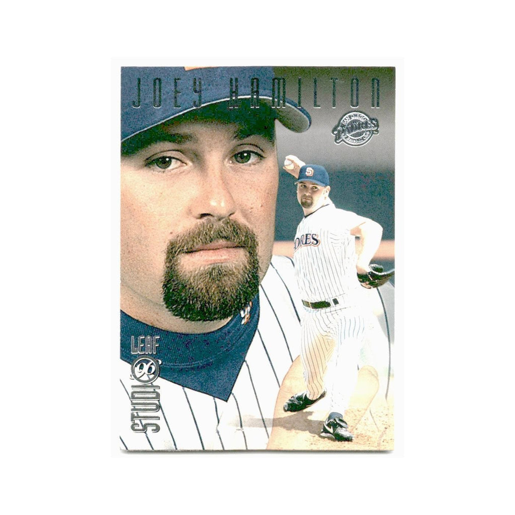 Joey Hamilton 1996 Leaf Studio #186 San Diego Padres Baseball Card NM