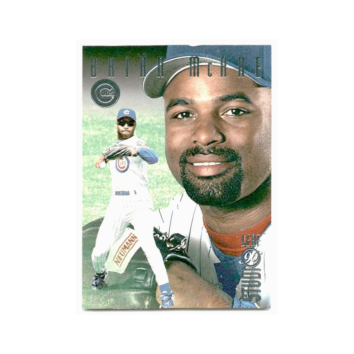 Brian McRae 1996 Leaf Studio #148 Chicago Cubs Baseball Card NM