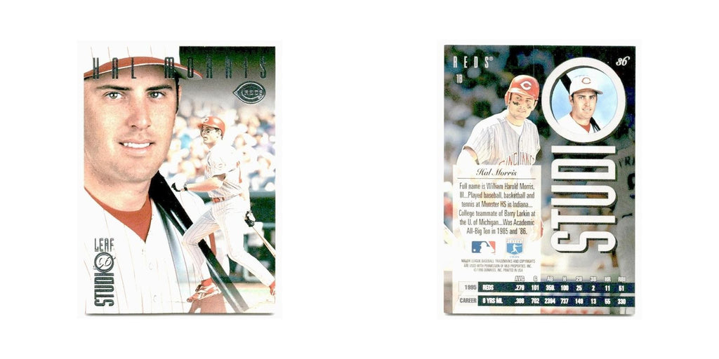Pete Schourek 1996 Leaf Studio #36 Cincinnati Reds Baseball Card NM