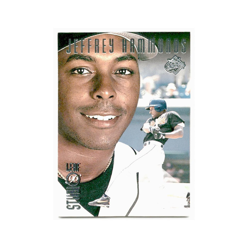 Jeffrey Hammonds 1996 Leaf Studio #117 Baltimore Orioles Baseball Card NM