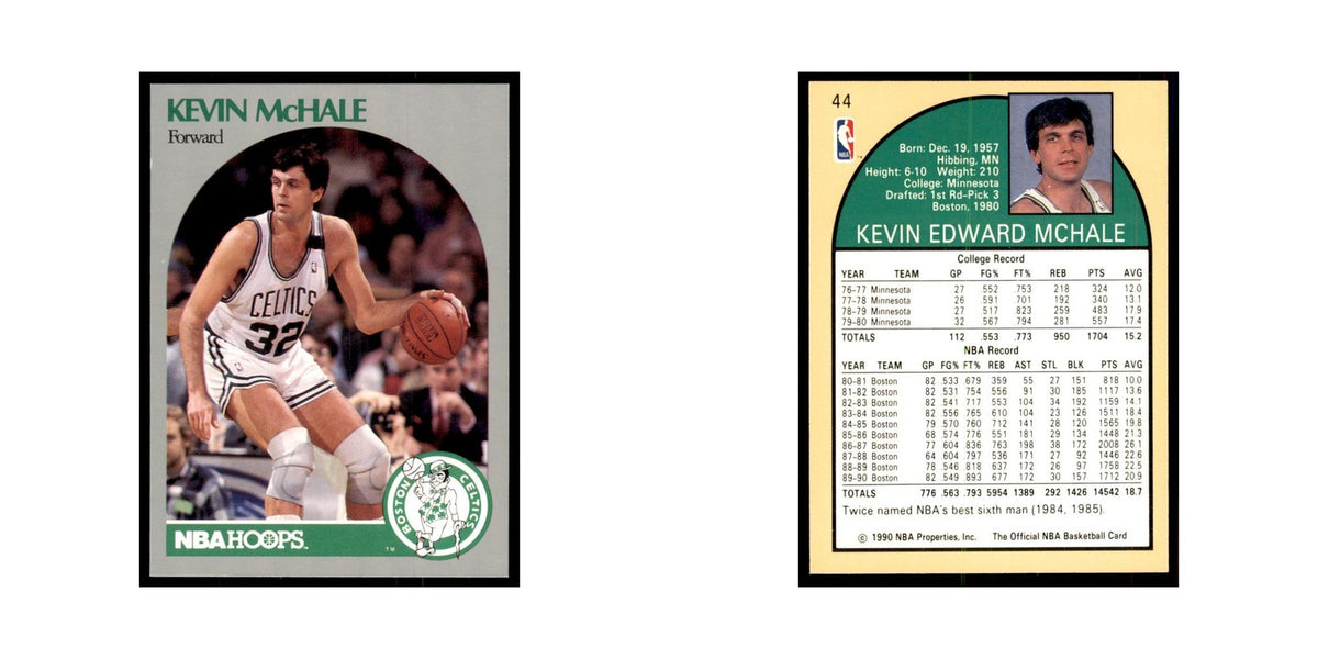 1990 Hoops Kevin McHale Basketball Cards #44.0
