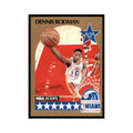 1990 Hoops Dennis Rodman Basketball Cards #10.0