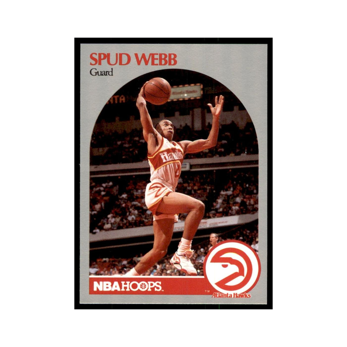 1990 Hoops Spud Webb Basketball Cards #35.0