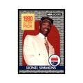 1990 Hoops Lionel Simmons Basketball Cards #396.0