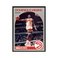 1990 Hoops Dominique Wilkins Basketball Cards #36.0