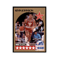 1990 Hoops Kevin Johnson Basketball Cards #19.0