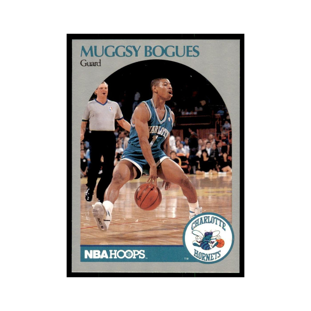 1990 Hoops Muggsy Bogues Basketball Cards #50.0