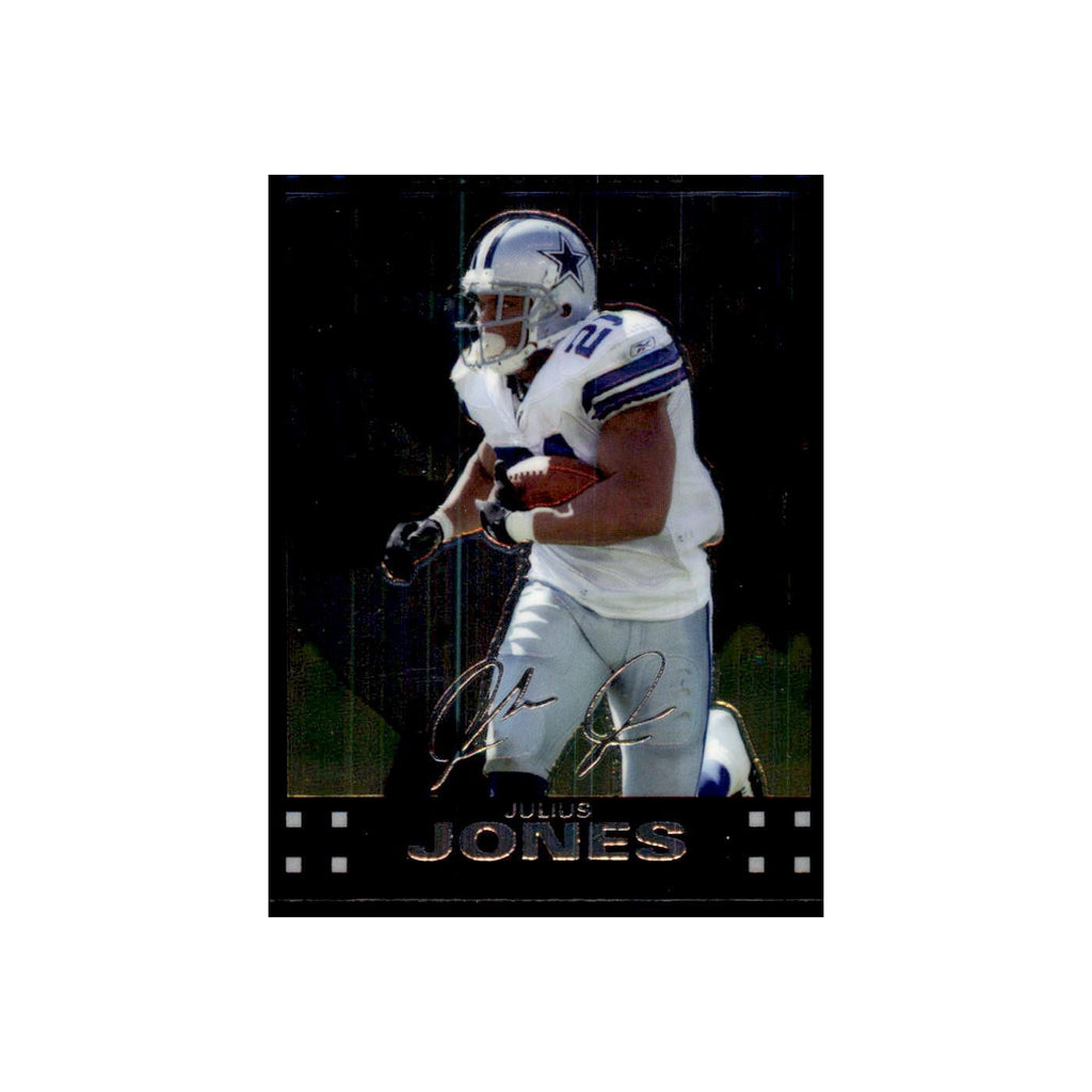 2007 Topps Chrome Julius Jones Football Cards #TC122