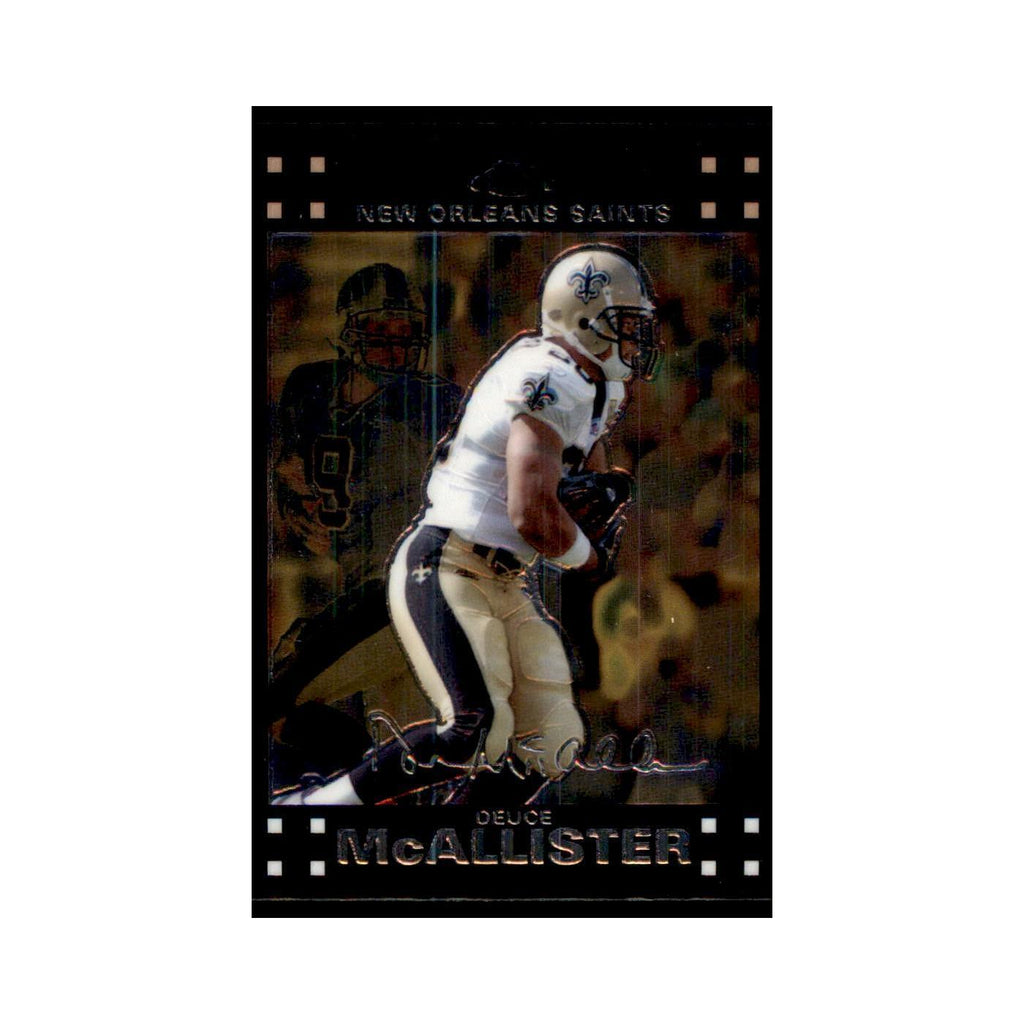 2007 Topps Chrome Deuce McAllister Football Cards #TC71