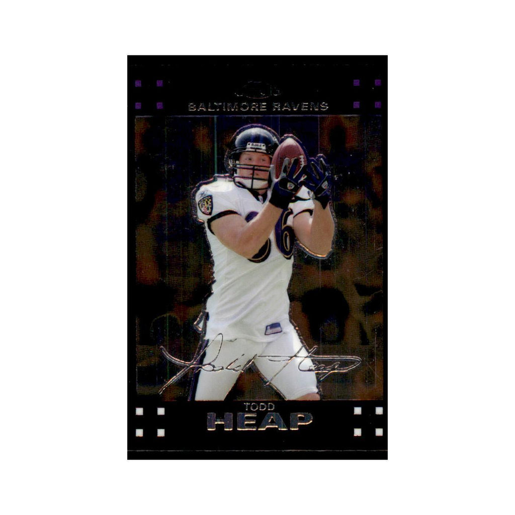 2007 Topps Chrome Todd Heap Football Cards #TC32