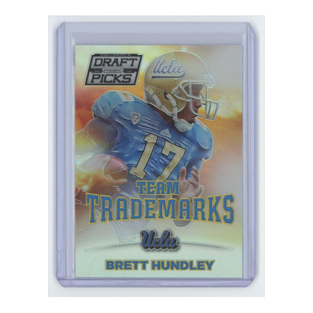 2015 Panini Prizm Collegiate Draft Picks Brett Hundley UCLA Bruins #6