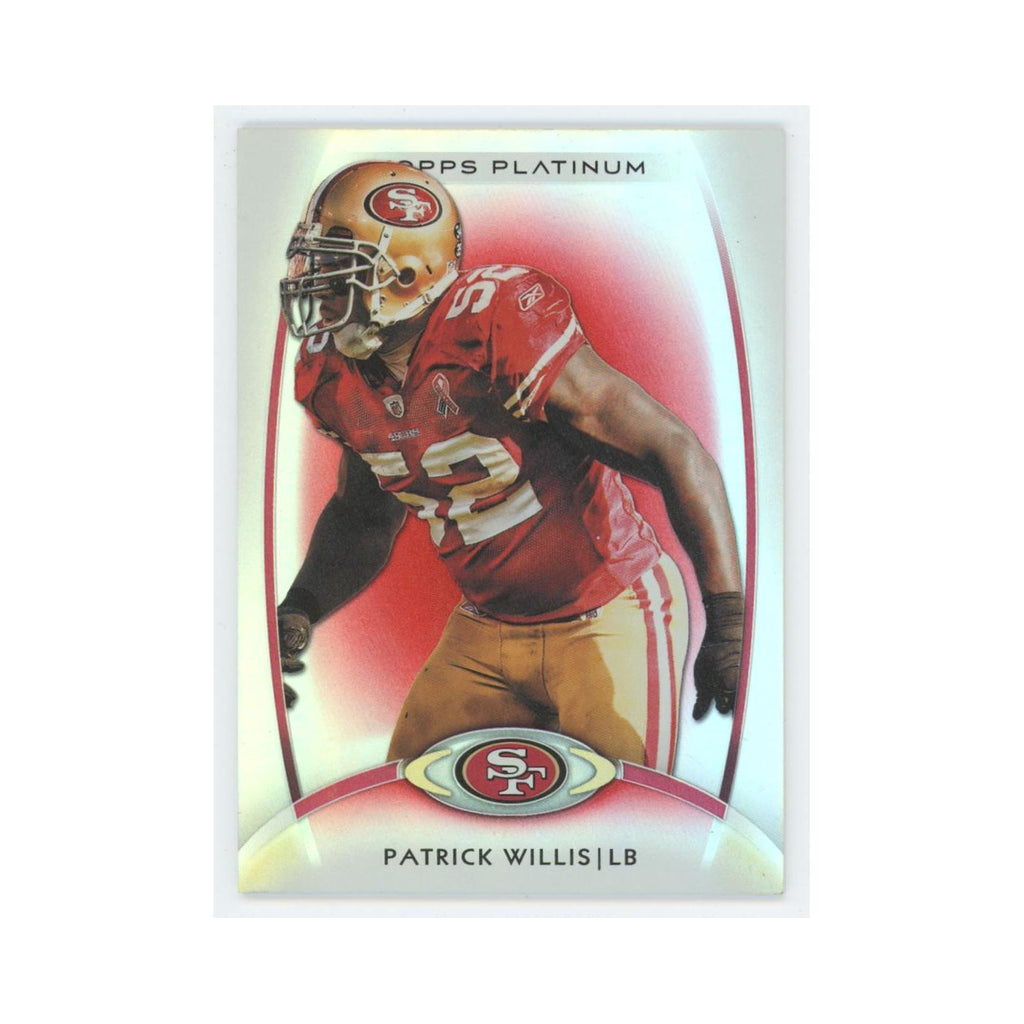 2012 Topps Platinum Patrick Willis 49ers #28