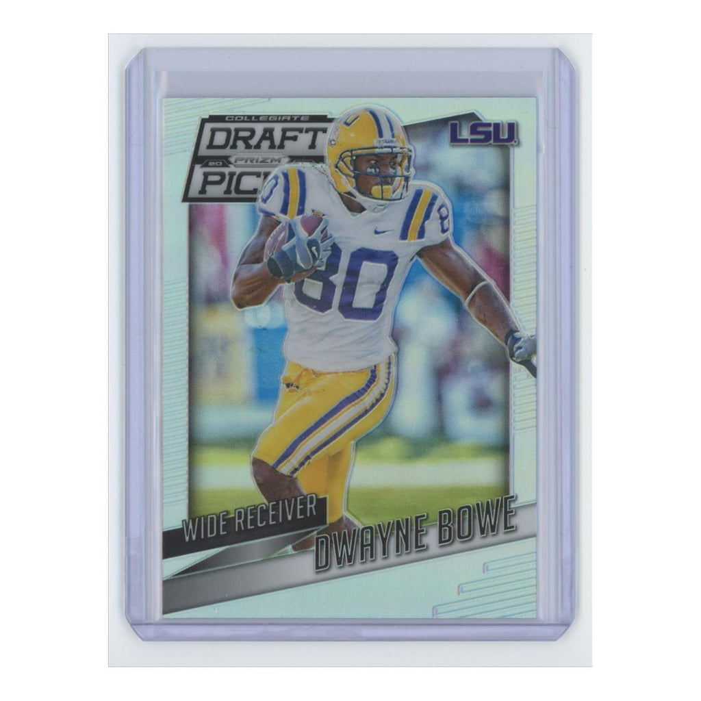 2015 Panini Prizm Collegiate Draft Picks Dwayne Bowe LSU Tigers #36