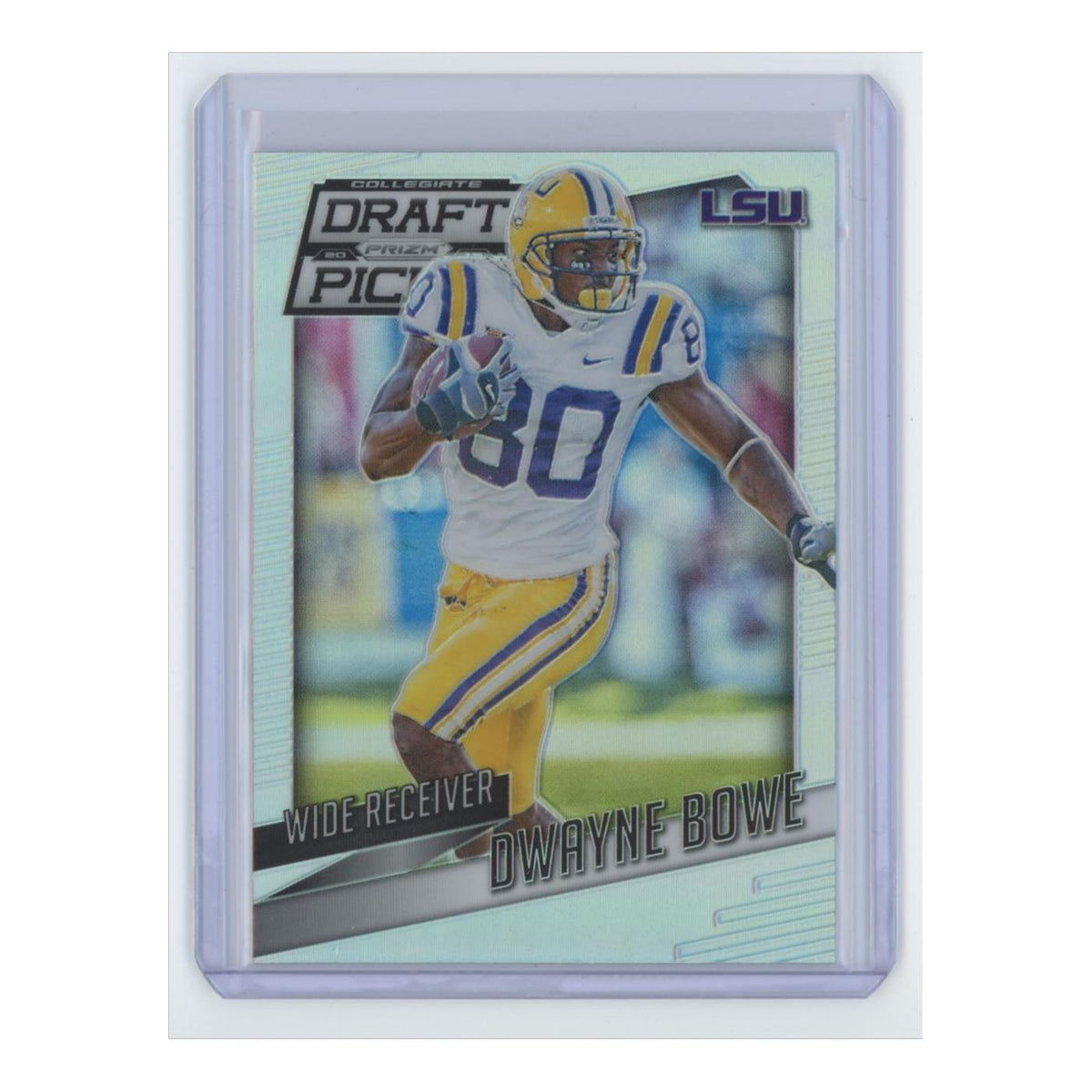 2015 Panini Prizm Collegiate Draft Picks Dwayne Bowe LSU Tigers #36