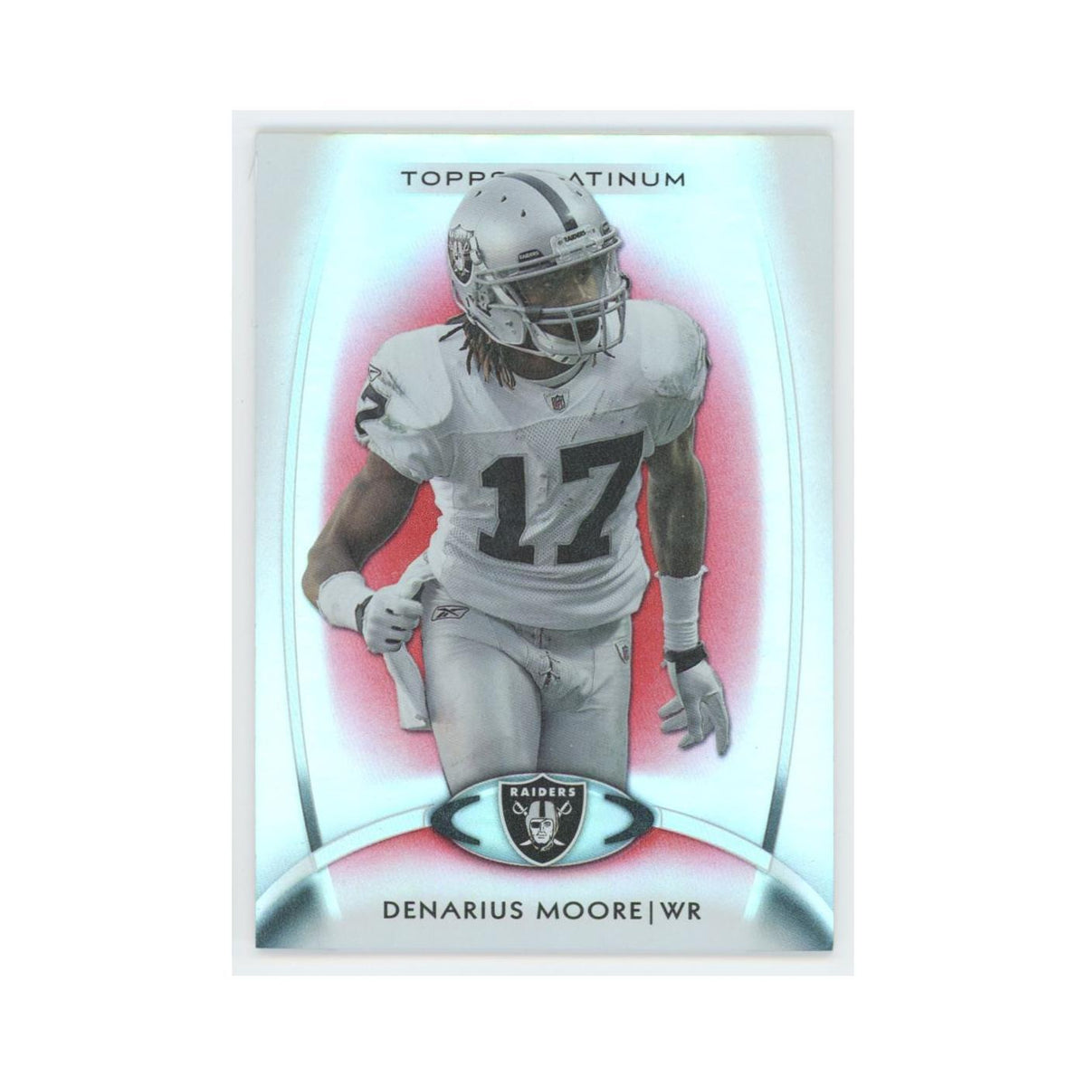 2012 Topps Platinum Denarius Moore Raiders #85