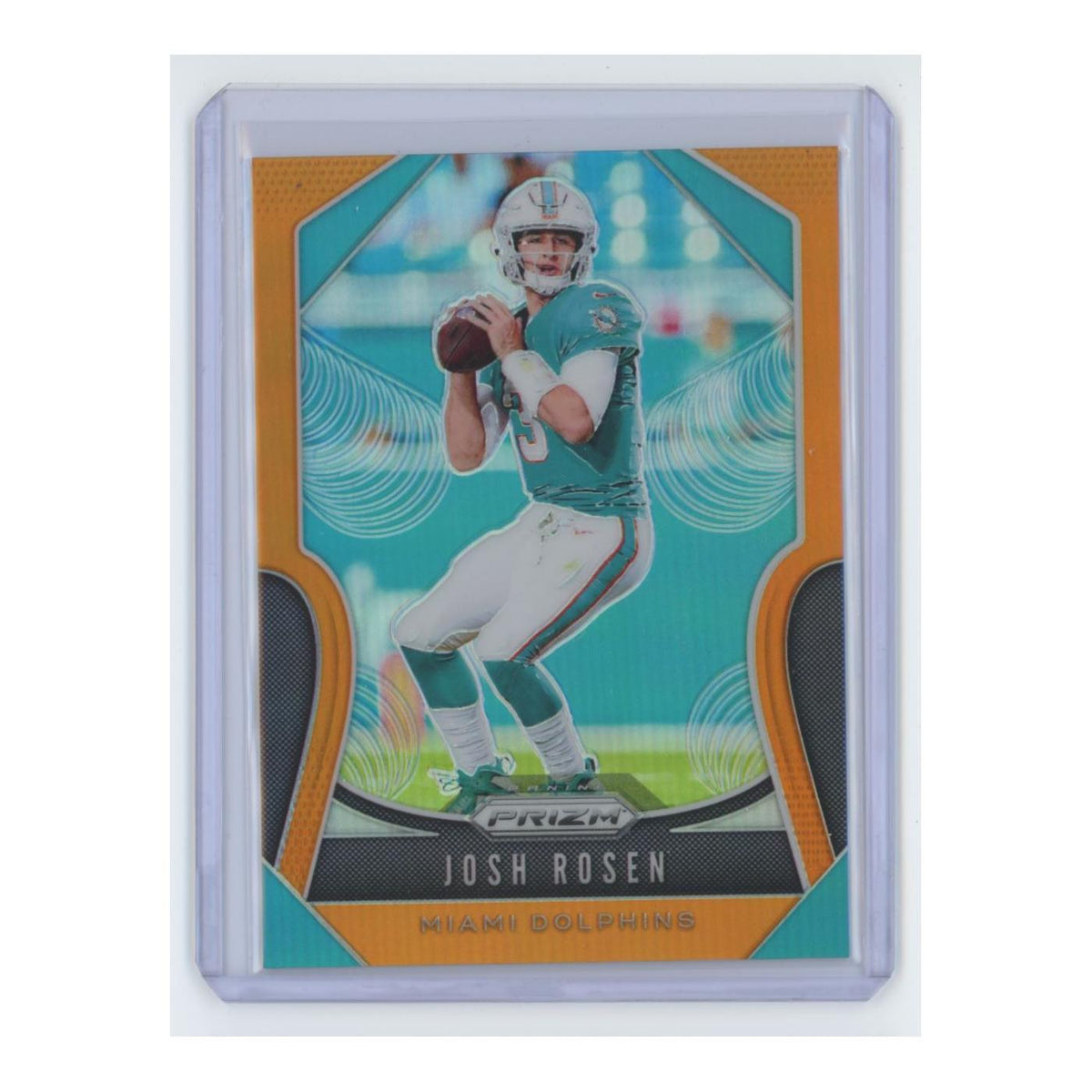 2019 Panini Prizm Orange Josh Rosen 124/249 Dolphins #11