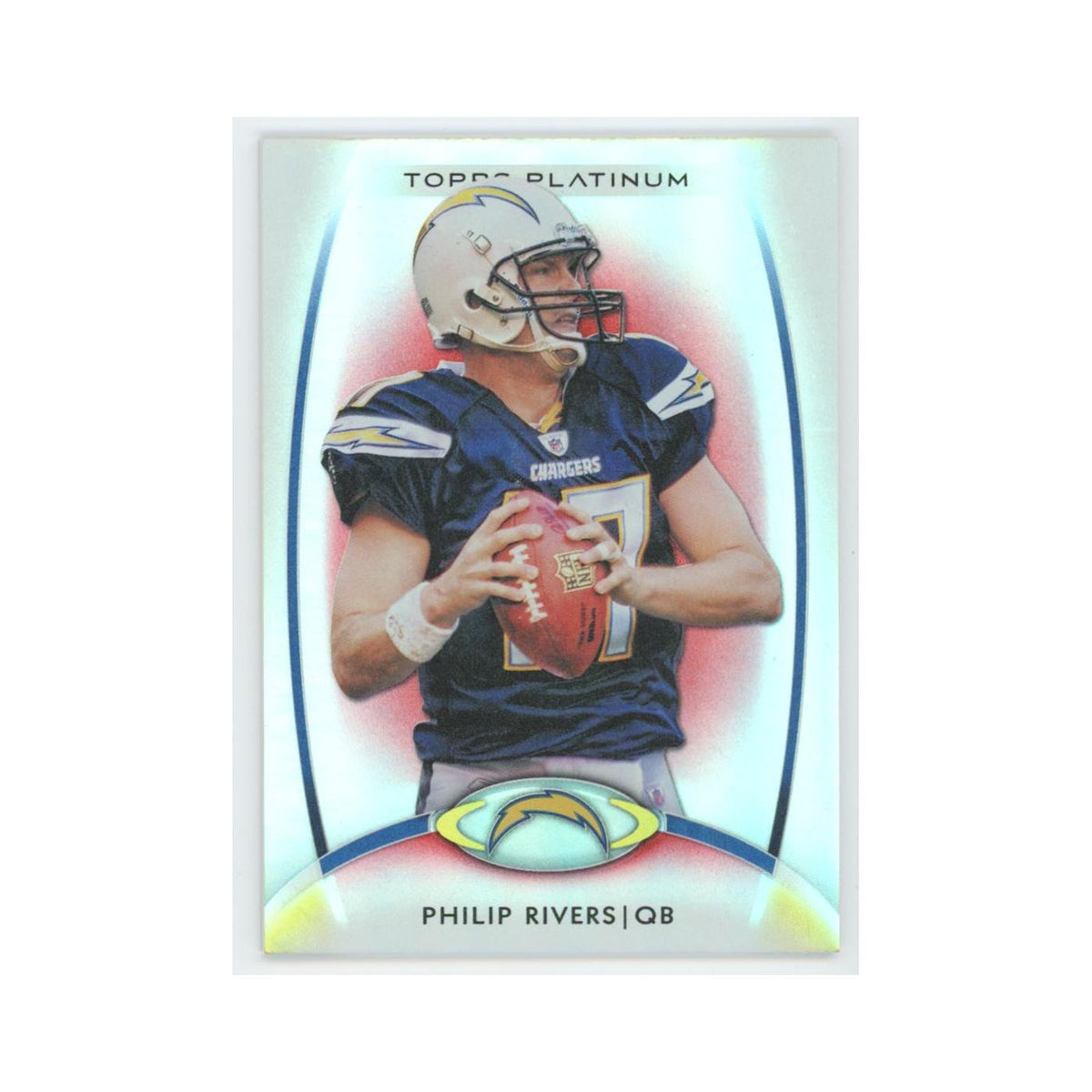 2012 Topps Platinum Philip Rivers San Diego Chargers #58