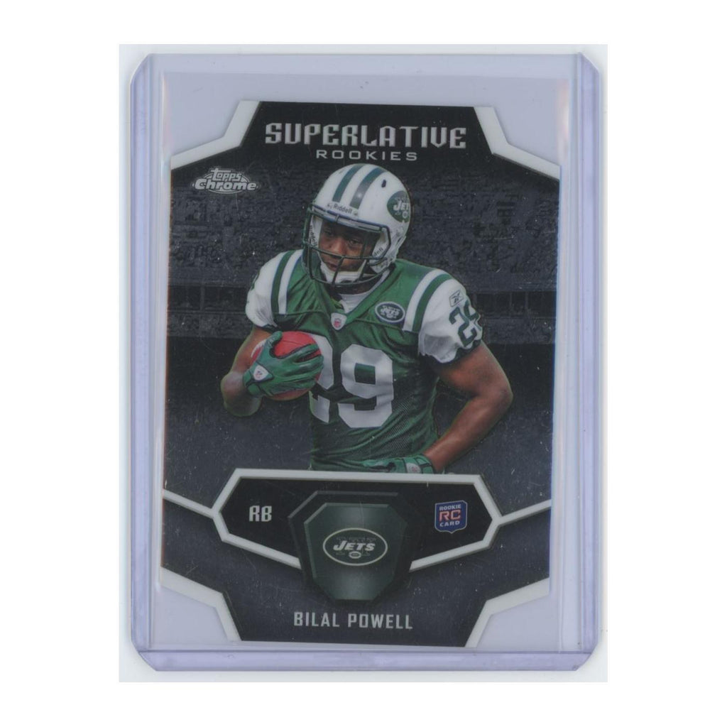 2011 Topps Chrome Superlative Rookies Die Cut Bilal Powell #SR-BP