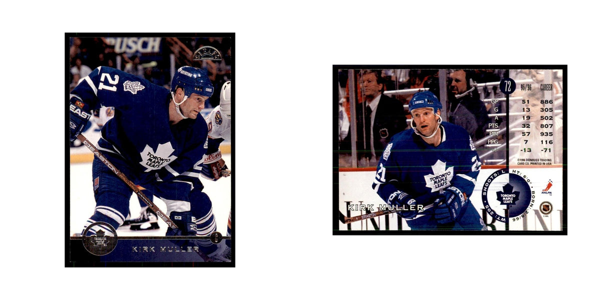 Kirk Muller 1996 Leaf #72 Hockey Cards Hockey Card NM
