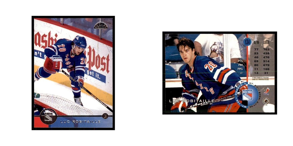Luc Robitaille 1996 Leaf #134 Hockey Cards Hockey Card NM