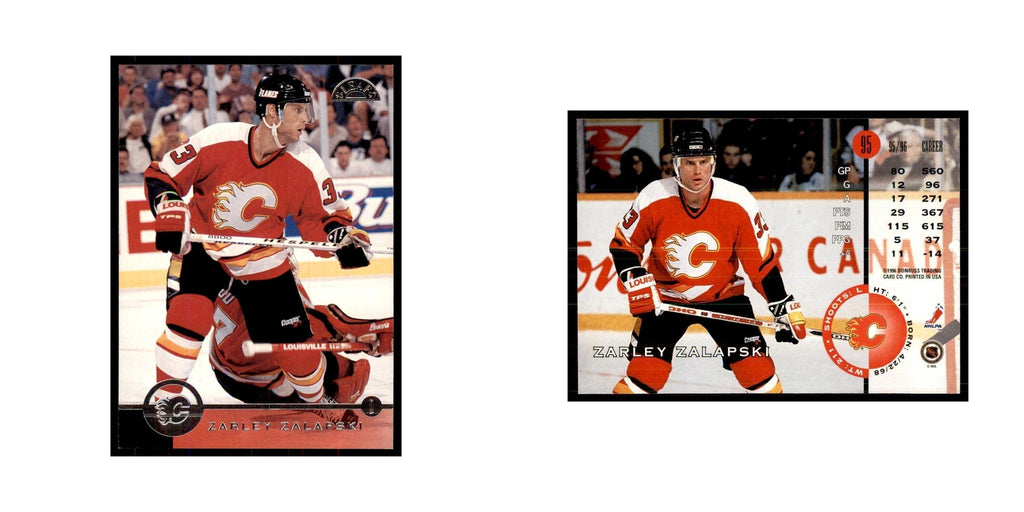 Zarley Zalapski 1996 Leaf #95 Hockey Cards Hockey Card NM