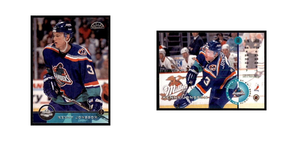 Kenny Jonsson 1996 Leaf #60 Hockey Cards Hockey Card NM