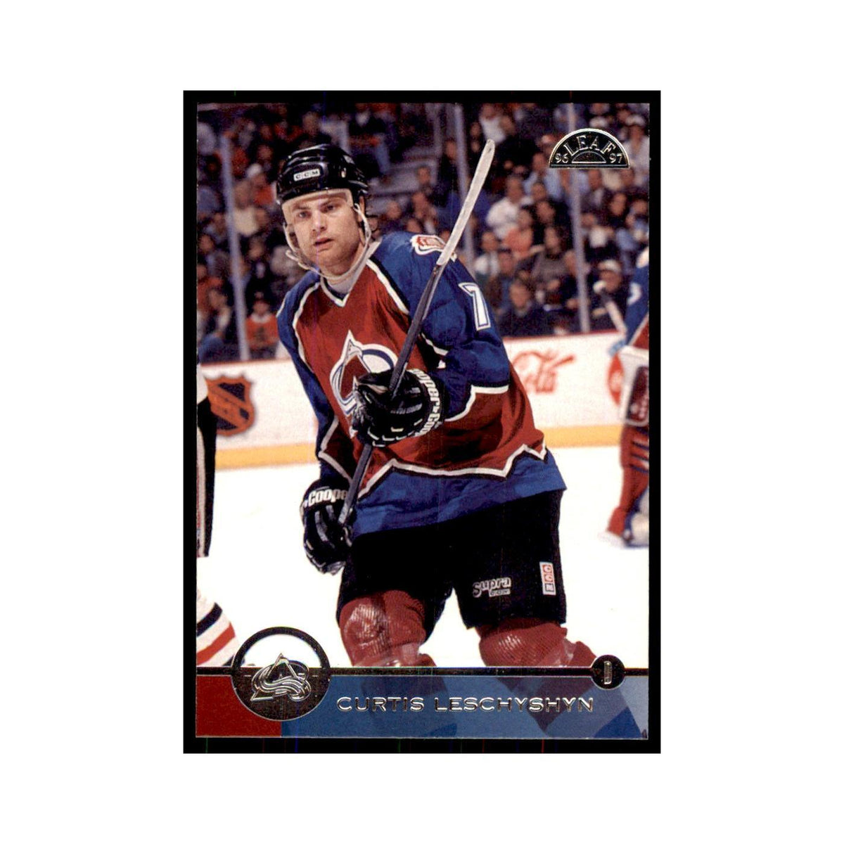 Curtis Leschyshyn 1996 Leaf #126 Hockey Cards Hockey Card NM