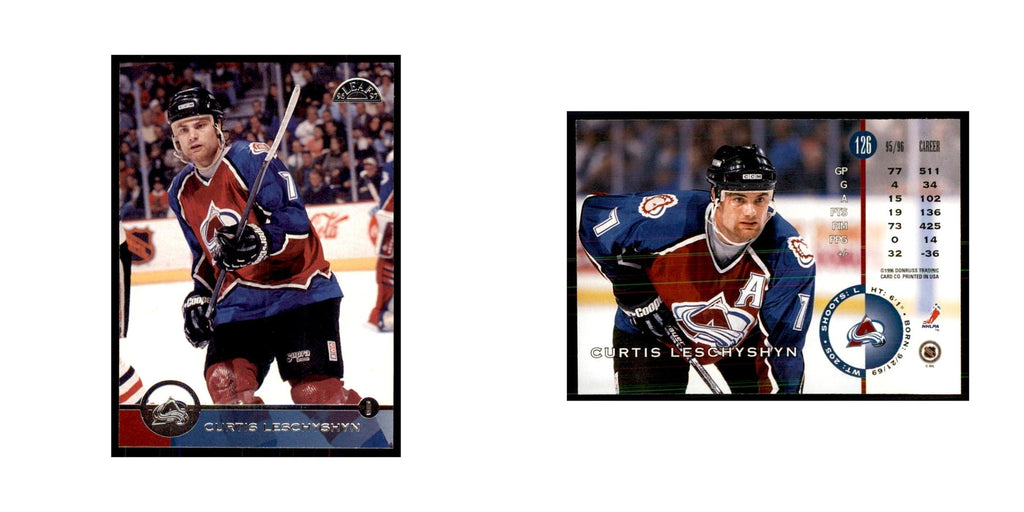 Curtis Leschyshyn 1996 Leaf #126 Hockey Cards Hockey Card NM