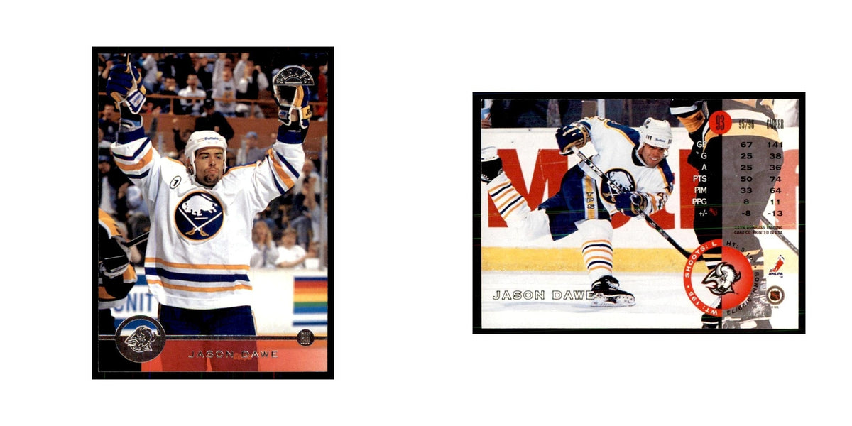 Jason Dawe 1996 Leaf #93 Hockey Cards Hockey Card NM