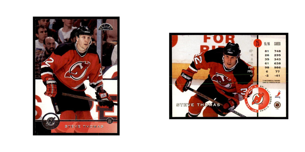 Steve Thomas 1996 Leaf #25 Hockey Cards Hockey Card NM