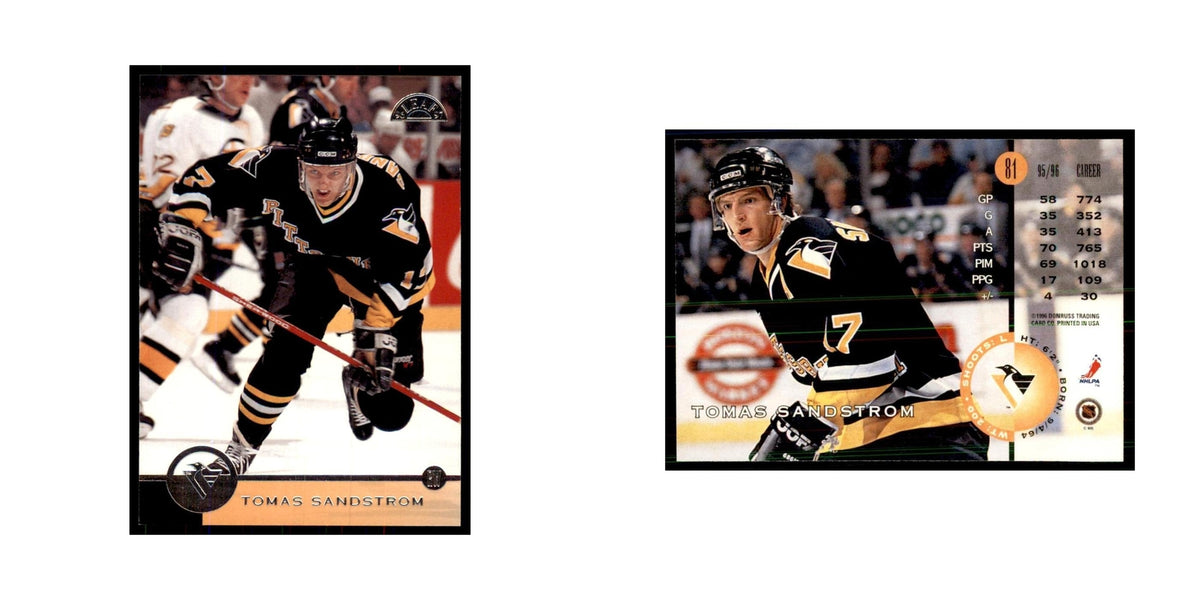 Tomas Sandstrom 1996 Leaf #81 Hockey Cards Hockey Card NM