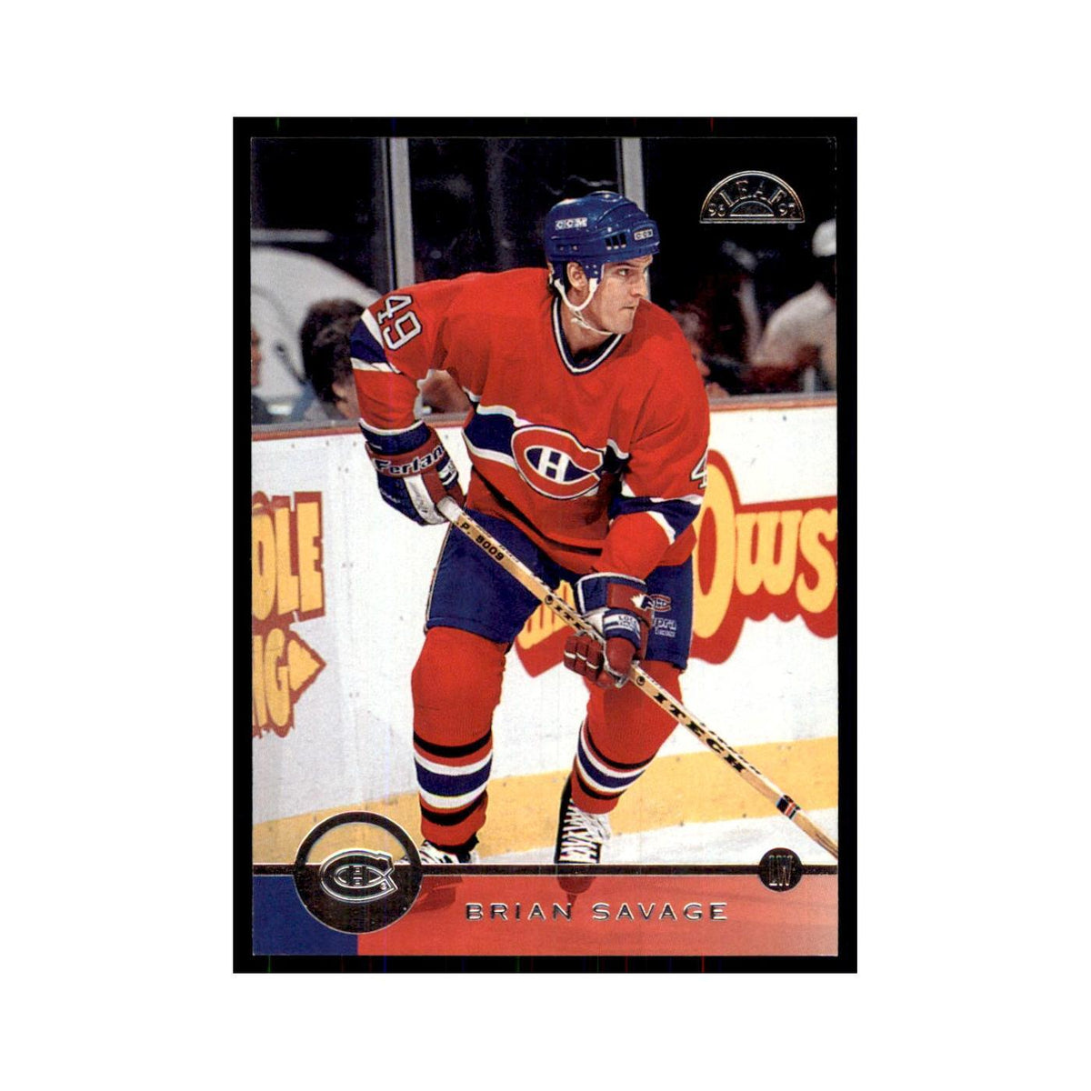 Brian Savage 1996 Leaf #111 Hockey Cards Hockey Card NM