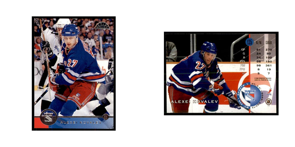 Alexei Kovalev 1996 Leaf #135 Hockey Cards Hockey Card NM