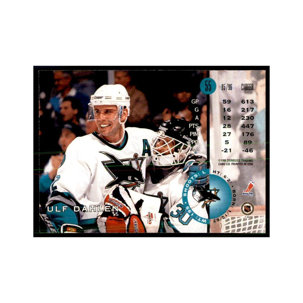 Ulf Dahlen 1996 Leaf #55 Hockey Cards Hockey Card NM