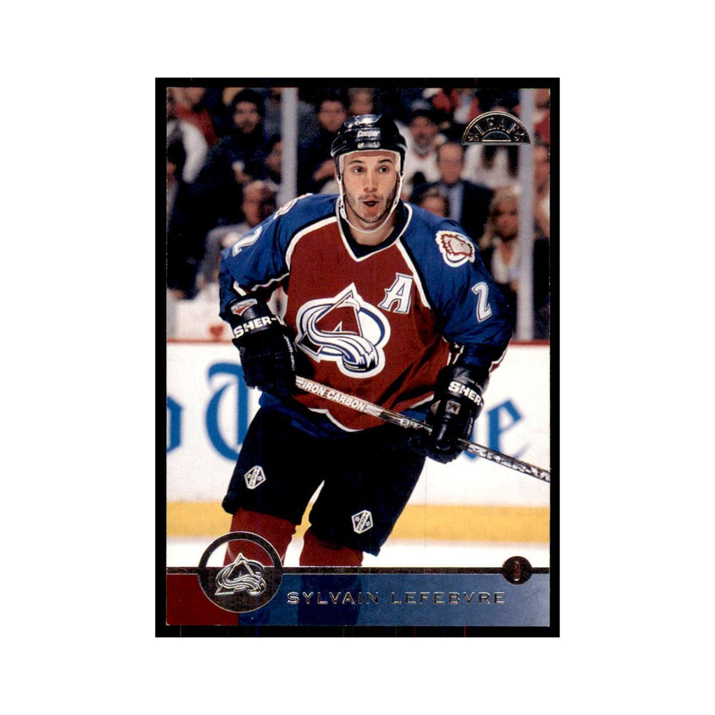 Sylvain Lefebvre 1996 Leaf #98 Hockey Cards Hockey Card NM