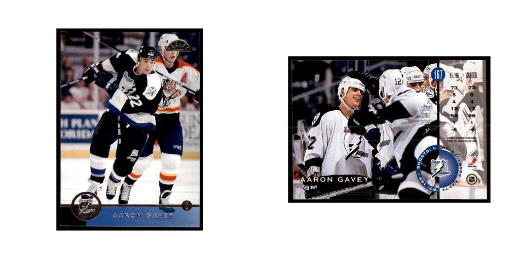Aaron Gavey 1996 Leaf #167 Hockey Cards Hockey Card NM