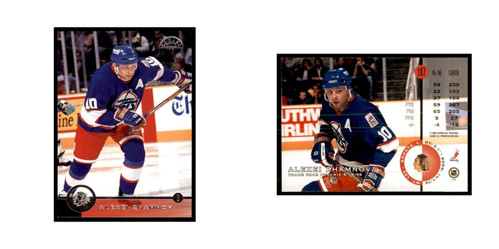 Alexei Zhamnov 1996 Leaf #107 Hockey Cards Hockey Card NM