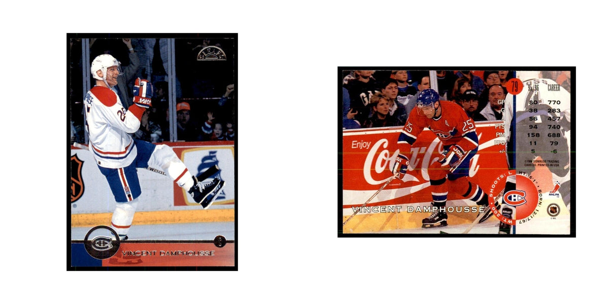 Vincent Damphousse 1996 Leaf #80 Hockey Cards Hockey Card NM