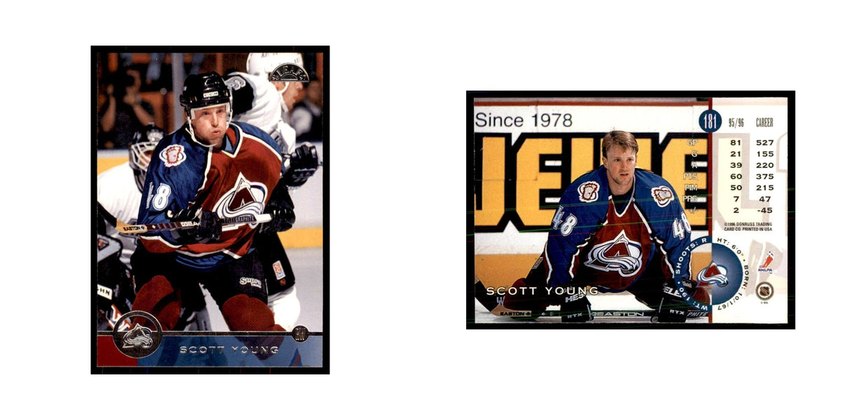 Scott Young 1996 Leaf #181 Hockey Cards Hockey Card NM