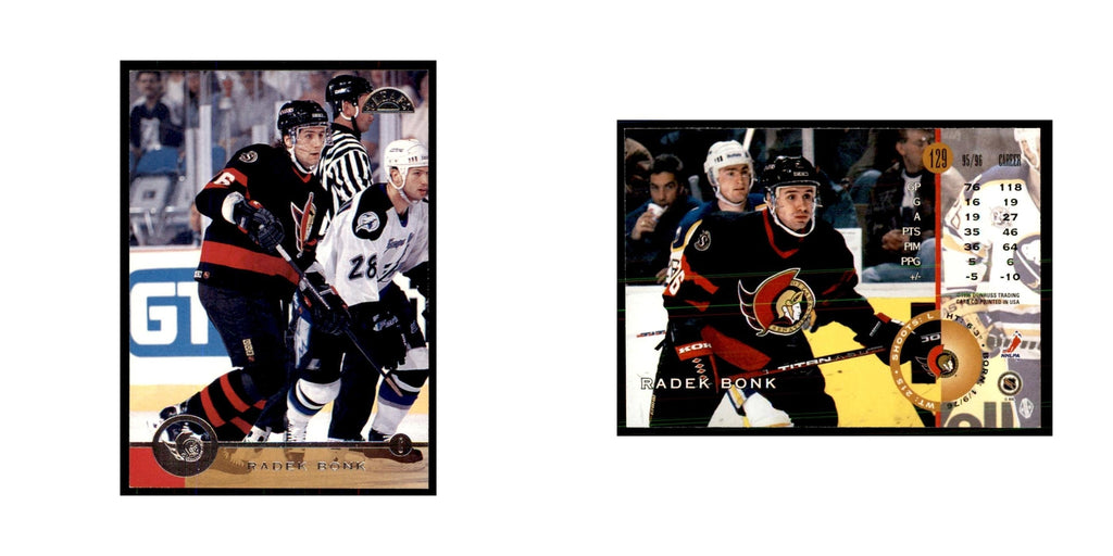 Radek Bonk 1996 Leaf #129 Hockey Cards Hockey Card NM