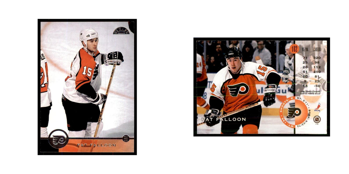 Pat Falloon 1996 Leaf #102 Hockey Cards Hockey Card NM