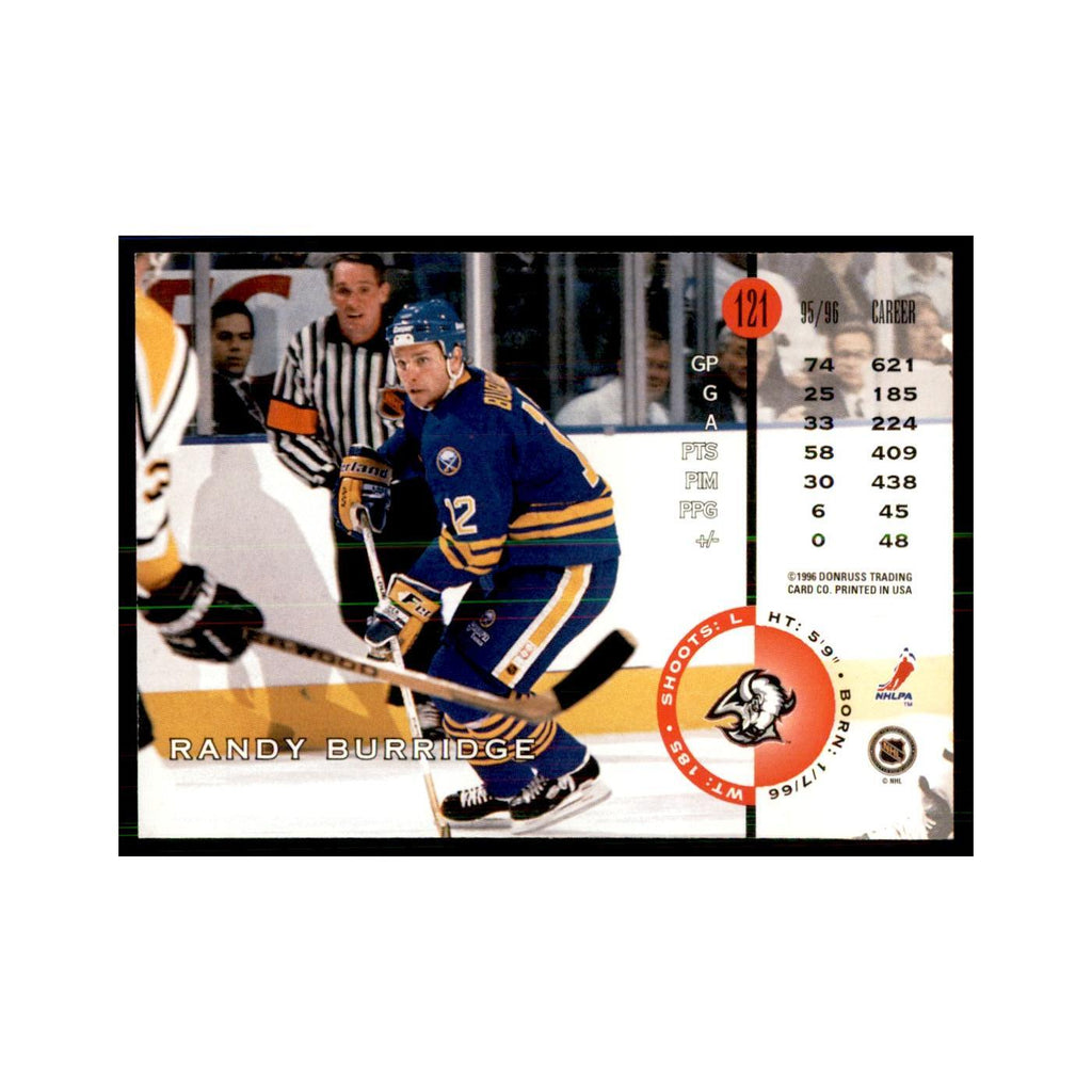 Randy Burridge 1996 Leaf #121 Hockey Cards Hockey Card NM