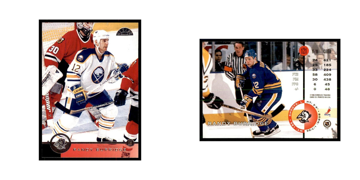 Randy Burridge 1996 Leaf #121 Hockey Cards Hockey Card NM