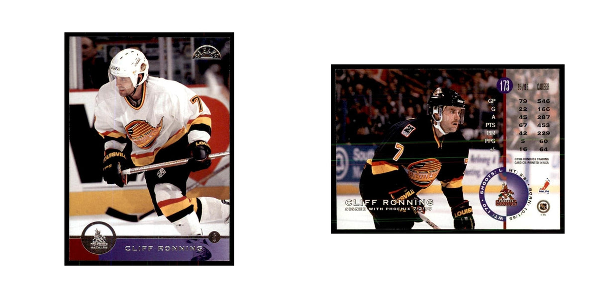 Cliff Ronning 1996 Leaf #173 Hockey Cards Hockey Card NM