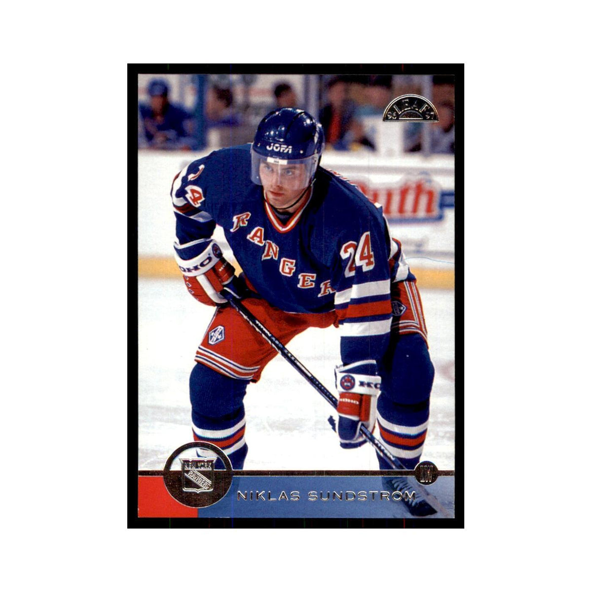 Niklas Sundstrom 1996 Leaf #172 Hockey Cards Hockey Card NM