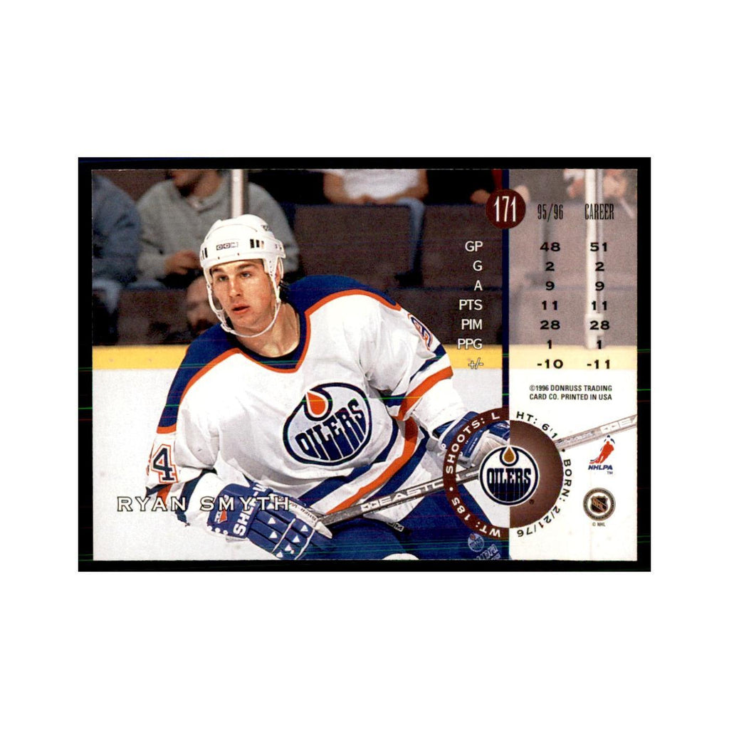 Ryan Smyth 1996 Leaf #171 Hockey Cards Hockey Card NM