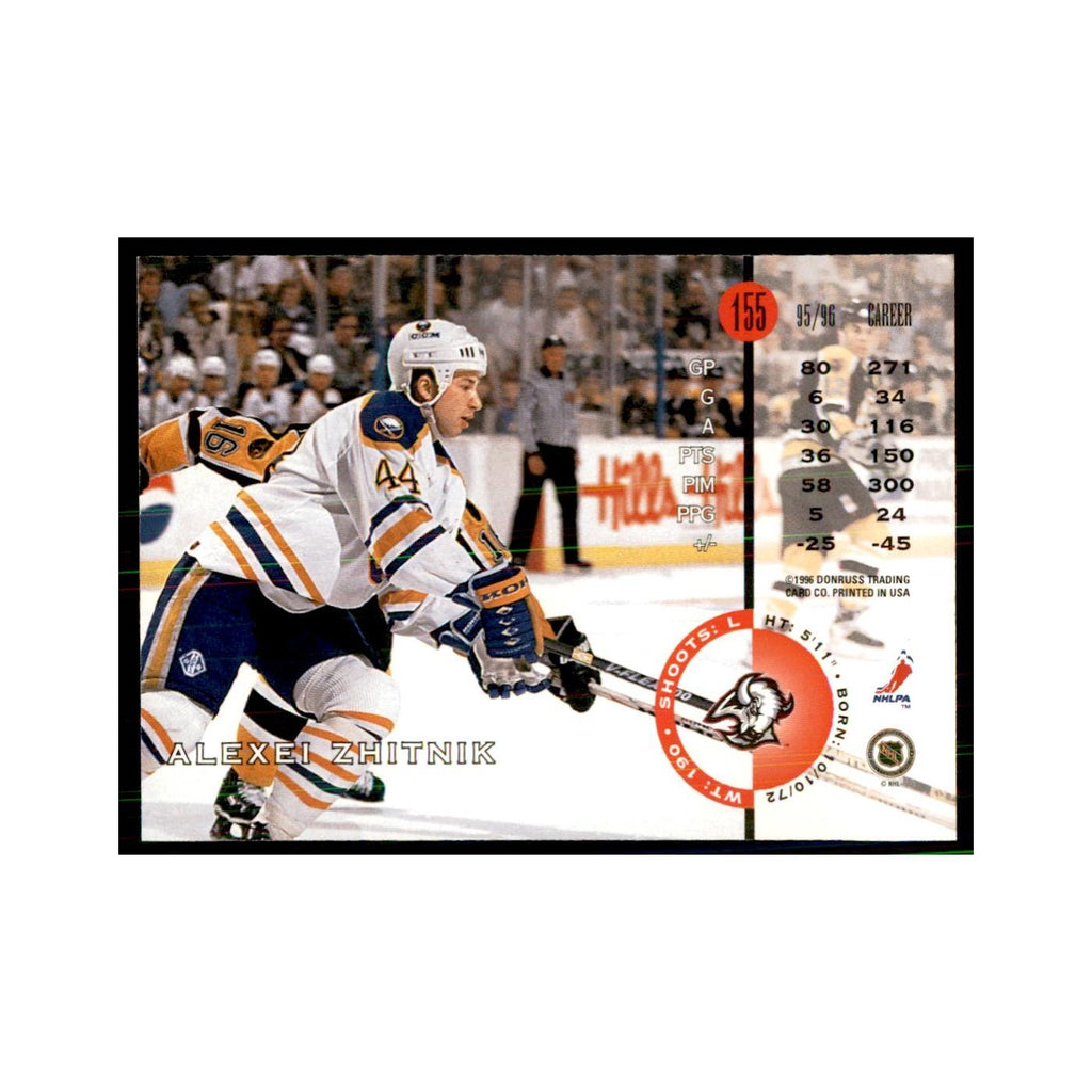 Alexei Zhitnik 1996 Leaf #155 Hockey Cards Hockey Card NM
