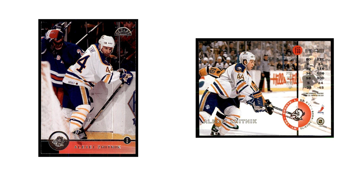 Alexei Zhitnik 1996 Leaf #155 Hockey Cards Hockey Card NM